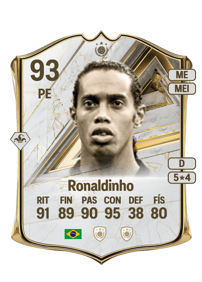 Ronaldinho card
