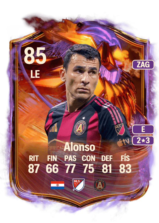 Junior Alonso card