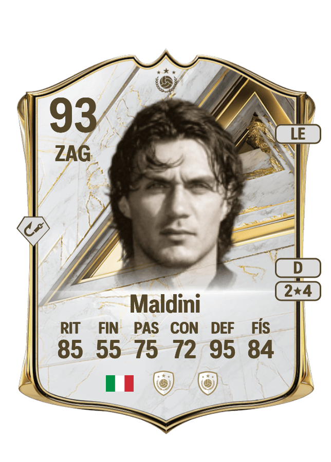 Paolo Maldini card