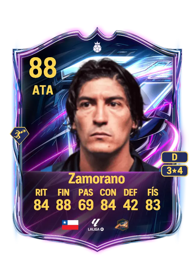 Iván Zamorano card