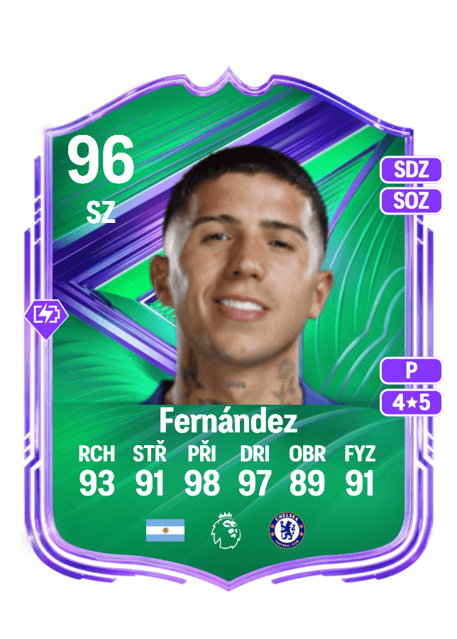 Enzo Fernández card