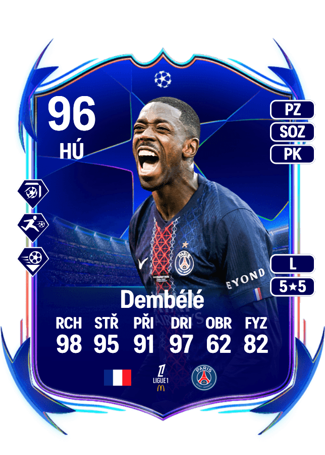 Ousmane Dembélé card
