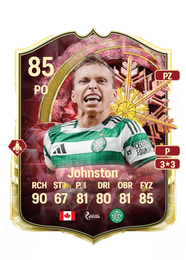 Alistair Johnston card