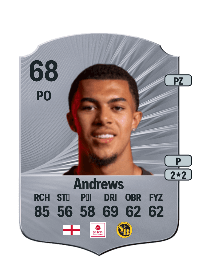 Ryan Andrews card