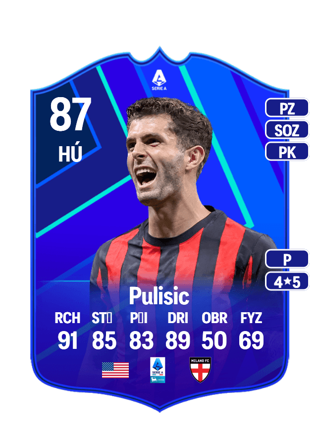 Christian Pulisic card