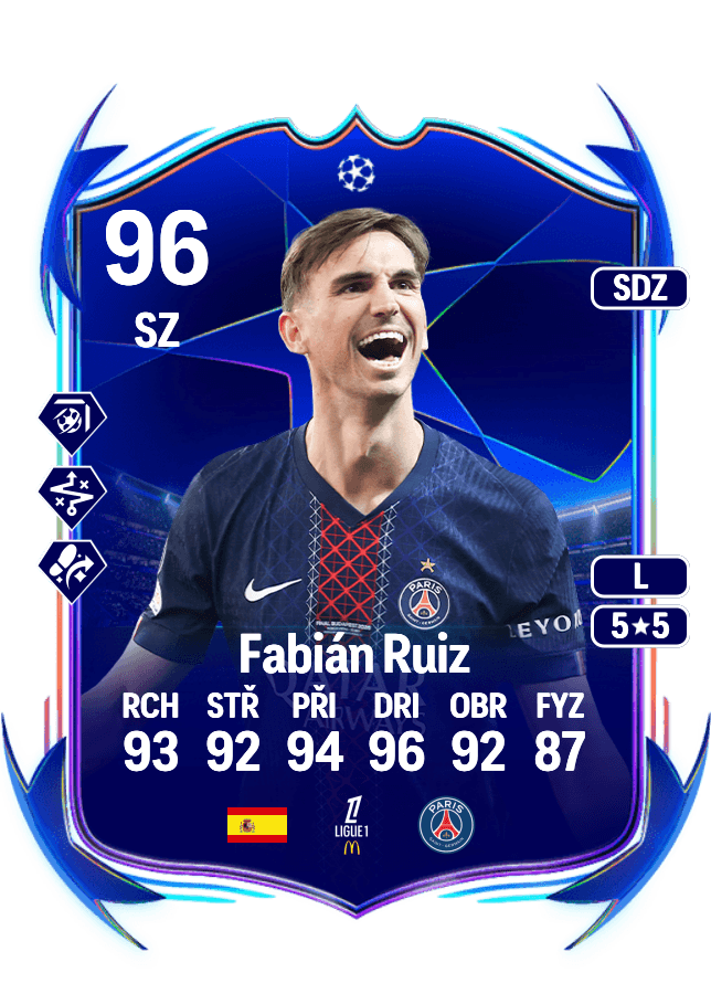 Fabián Ruiz card