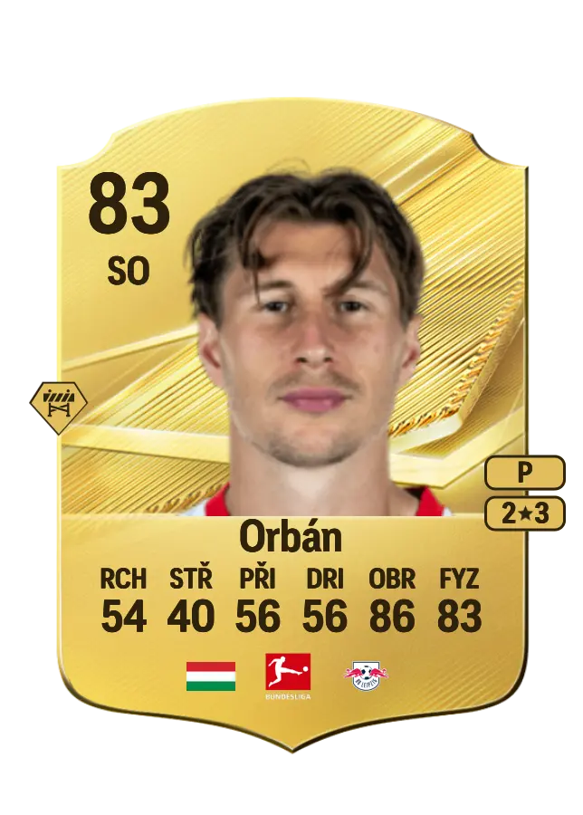 Willi Orbán card