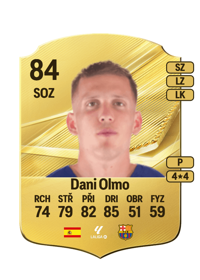 Dani Olmo card