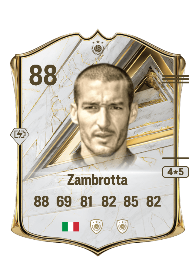 Gianluca Zambrotta card