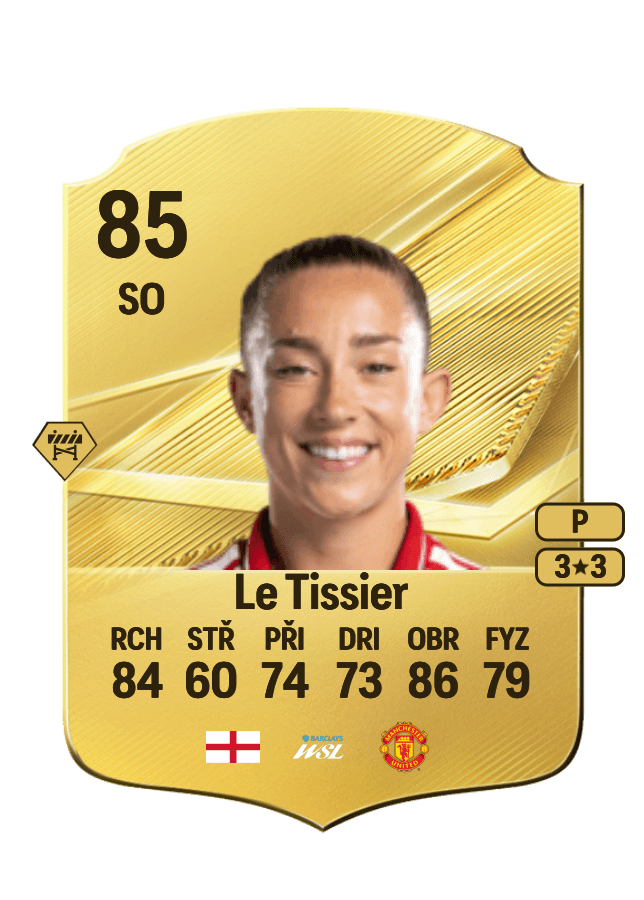 Maya Le Tissier card