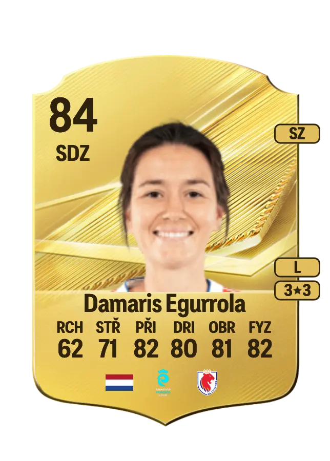 Damaris Egurrola card