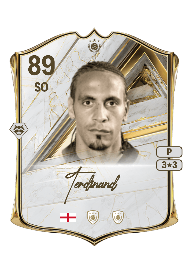Rio Ferdinand card
