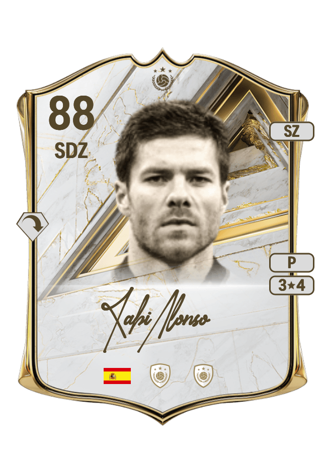 Xabi Alonso card