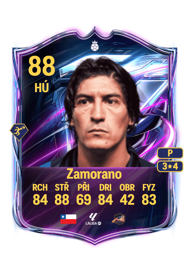 Iván Zamorano card