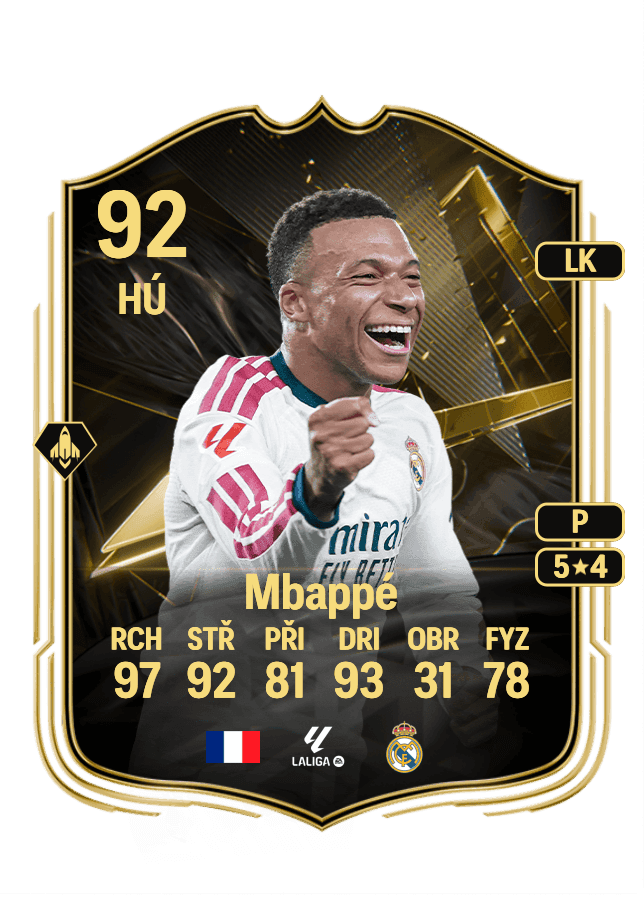 Kylian Mbappé card