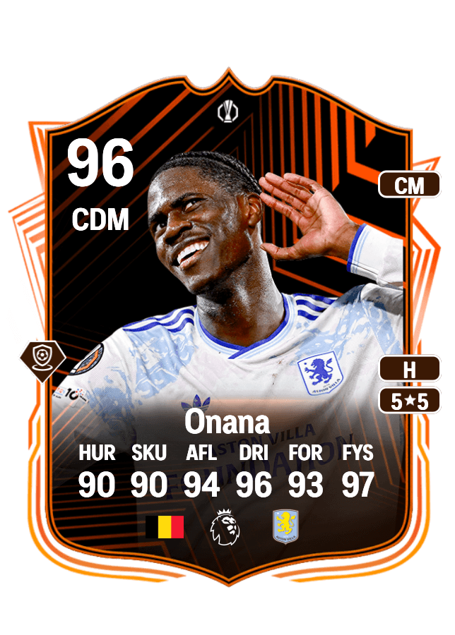 Amadou Onana card