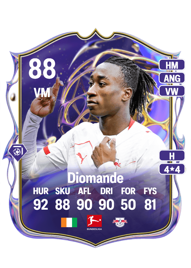 Yan Diomande card