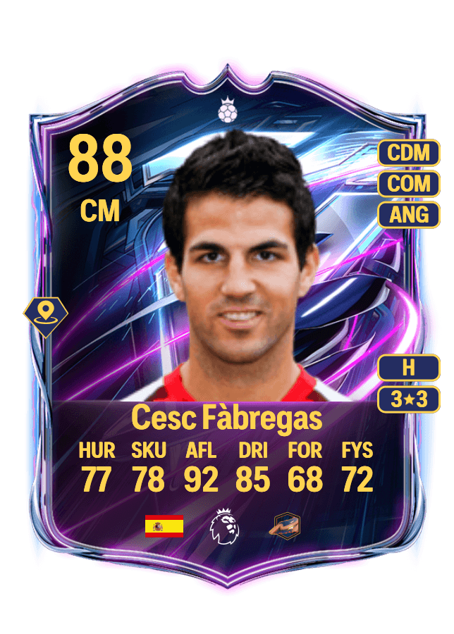 Cesc Fàbregas card