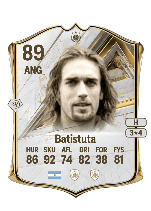 Gabriel Batistuta card