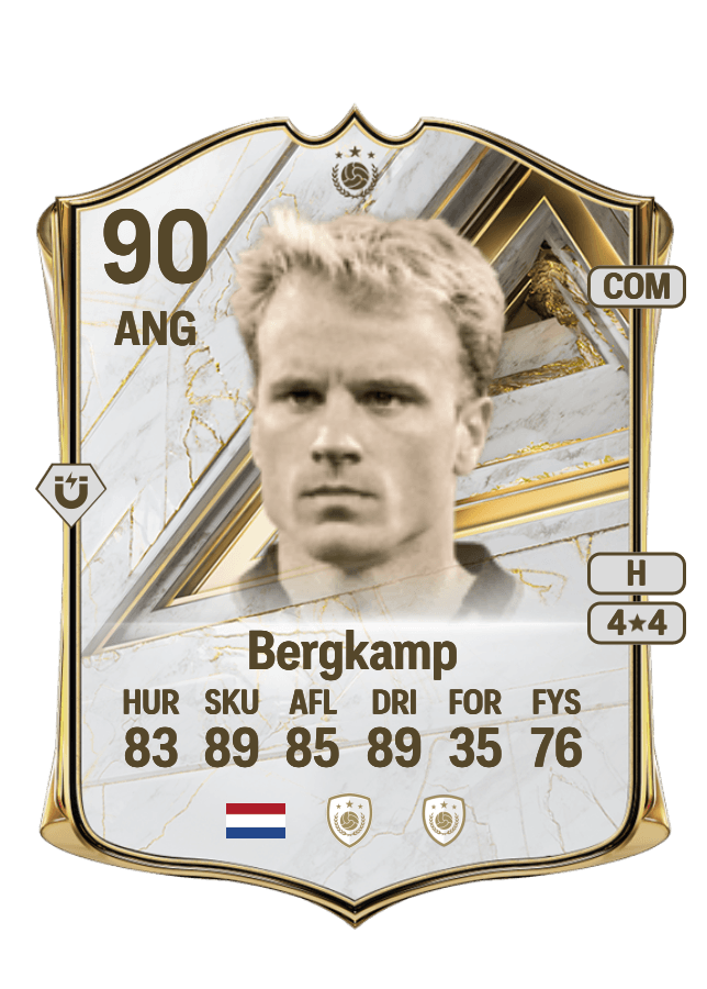 Dennis Bergkamp card