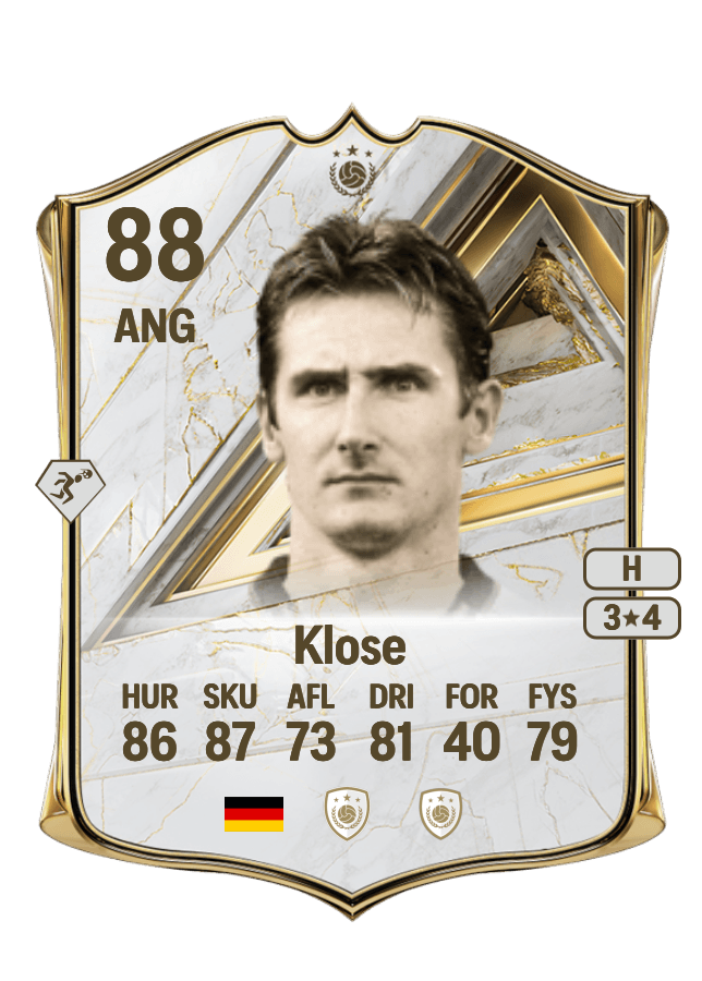 Miroslav Klose card