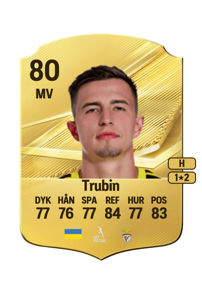 Anatoliy Trubin card