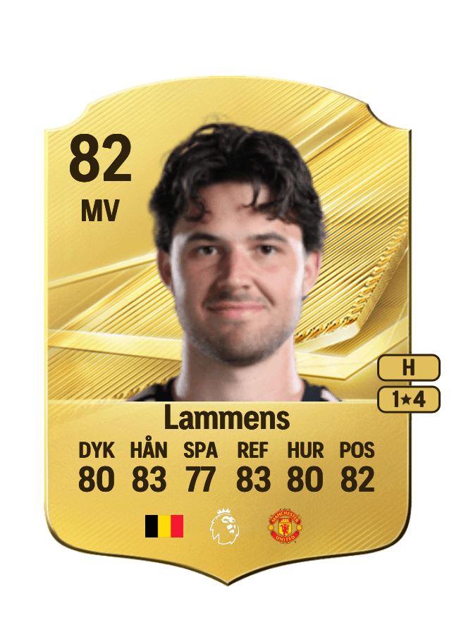 Senne Lammens card