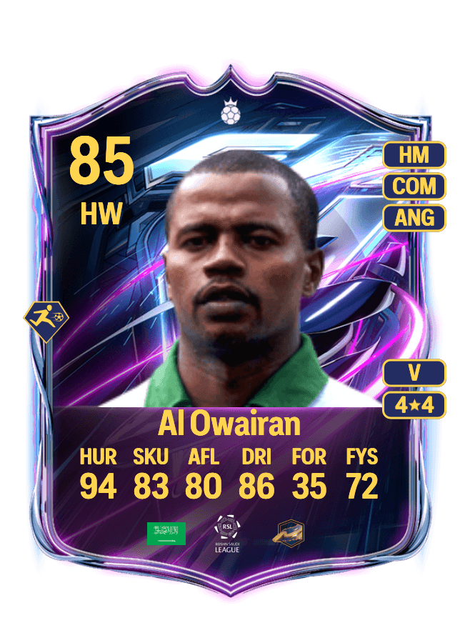 Saeed Al Owairan card