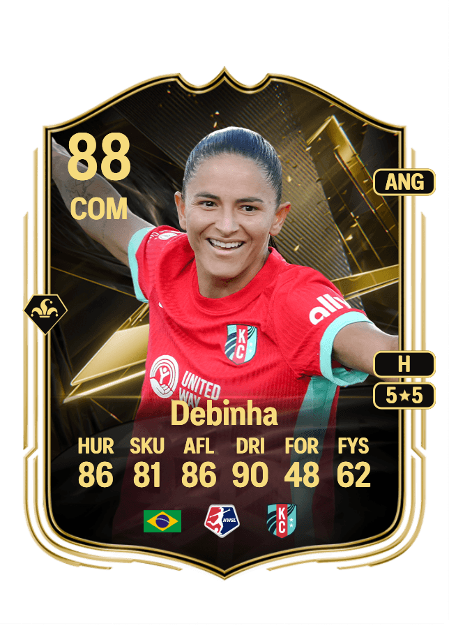 Debinha card