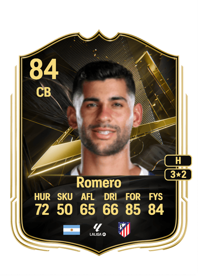 Cristian Romero card