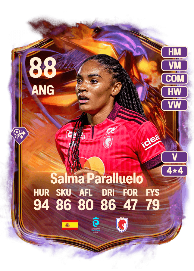 Salma Paralluelo card