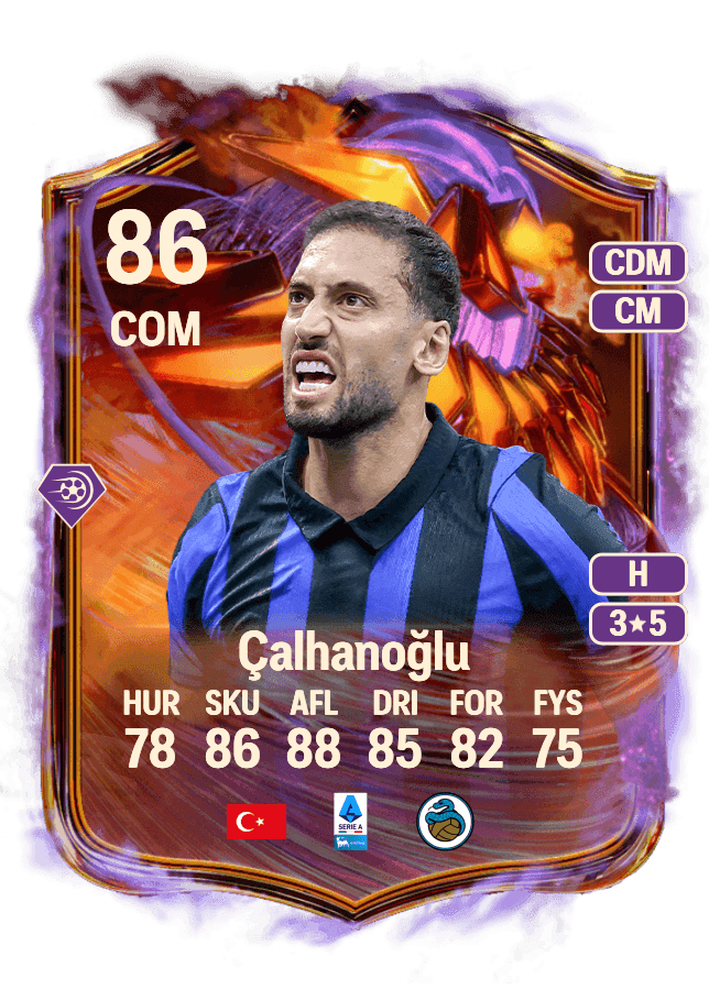 Hakan Çalhanoğlu card