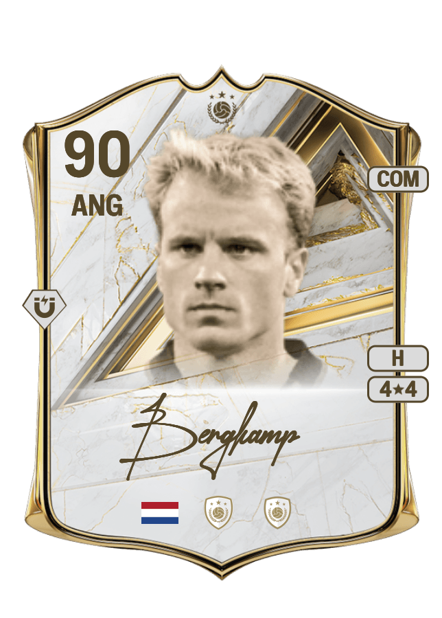 Dennis Bergkamp card