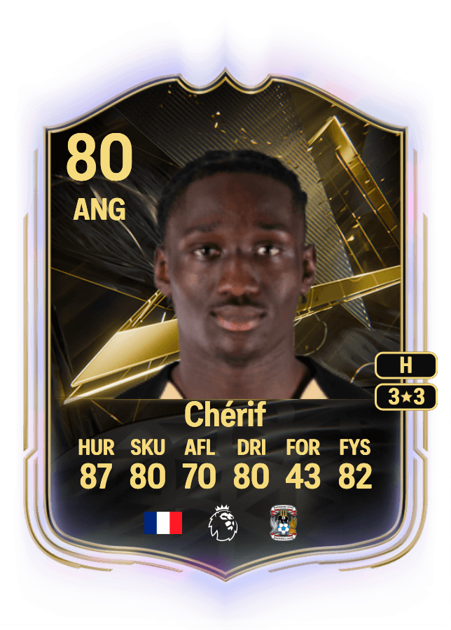 Sidiki Chérif card