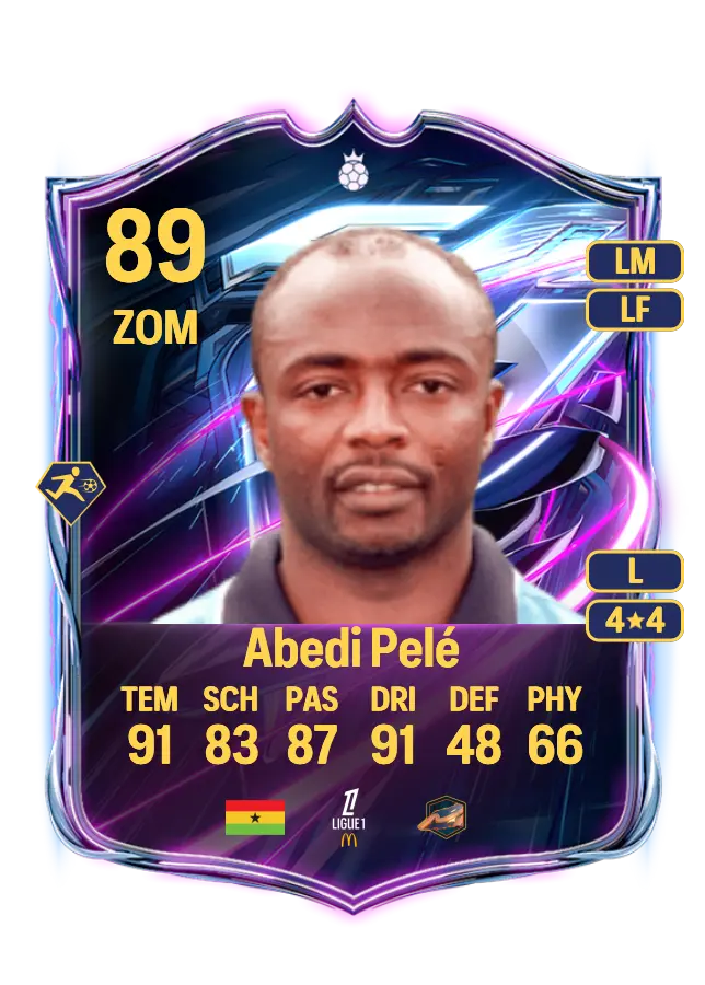 Abedi Pelé card
