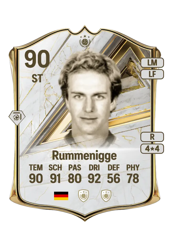 Karl-Heinz Rummenigge card