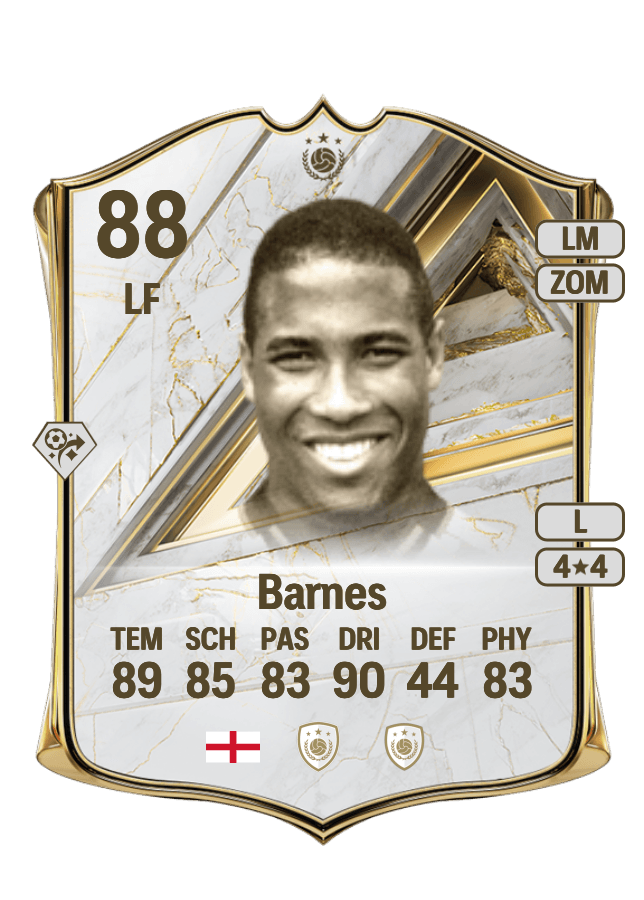 John Barnes card