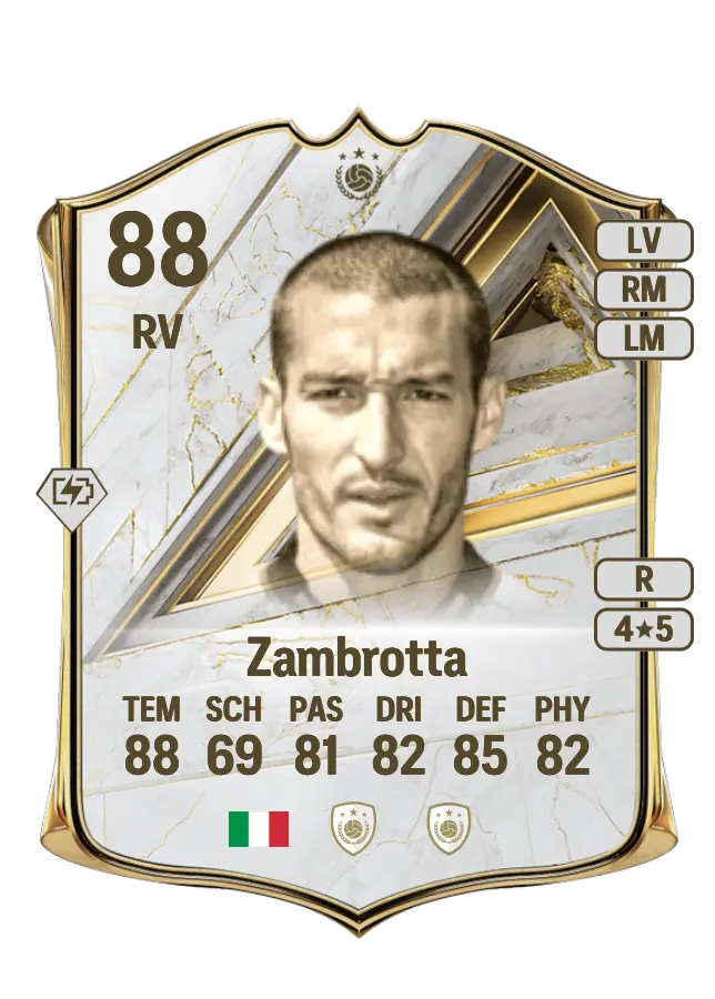 Gianluca Zambrotta card