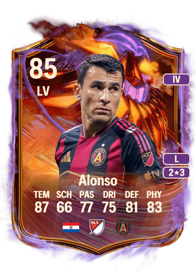 Junior Alonso card