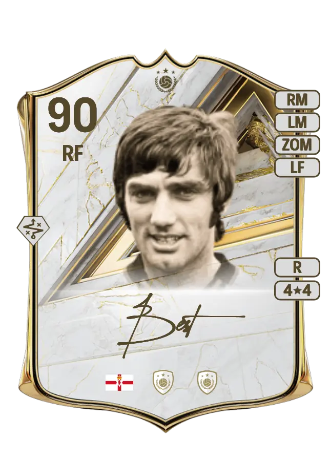George Best card