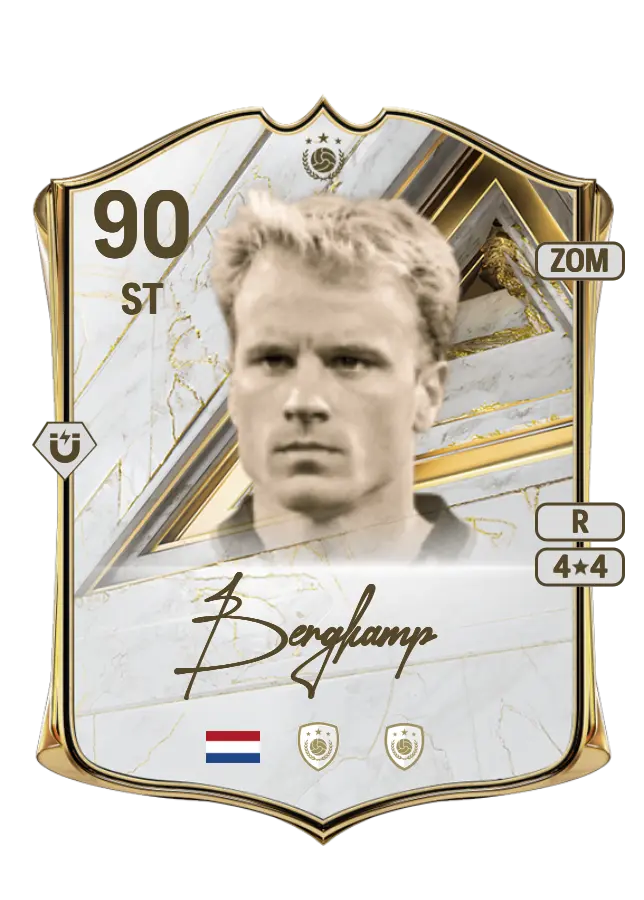 Dennis Bergkamp card