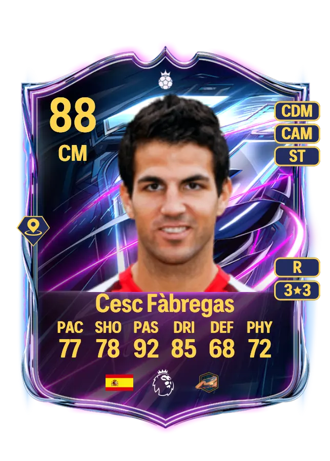 Cesc Fàbregas card