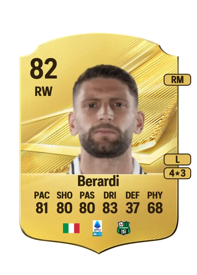 Domenico Berardi card