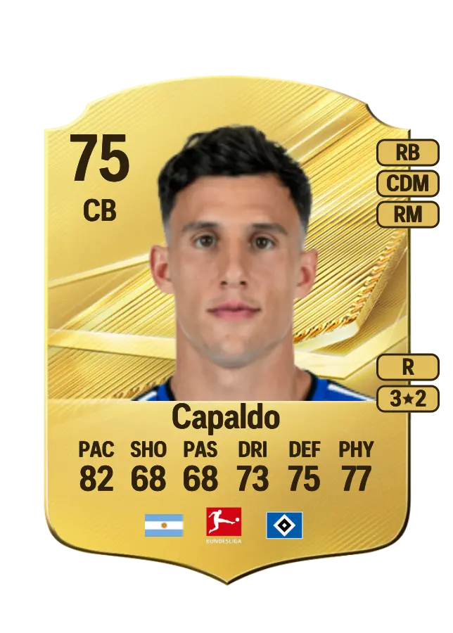 Nicolás Capaldo card