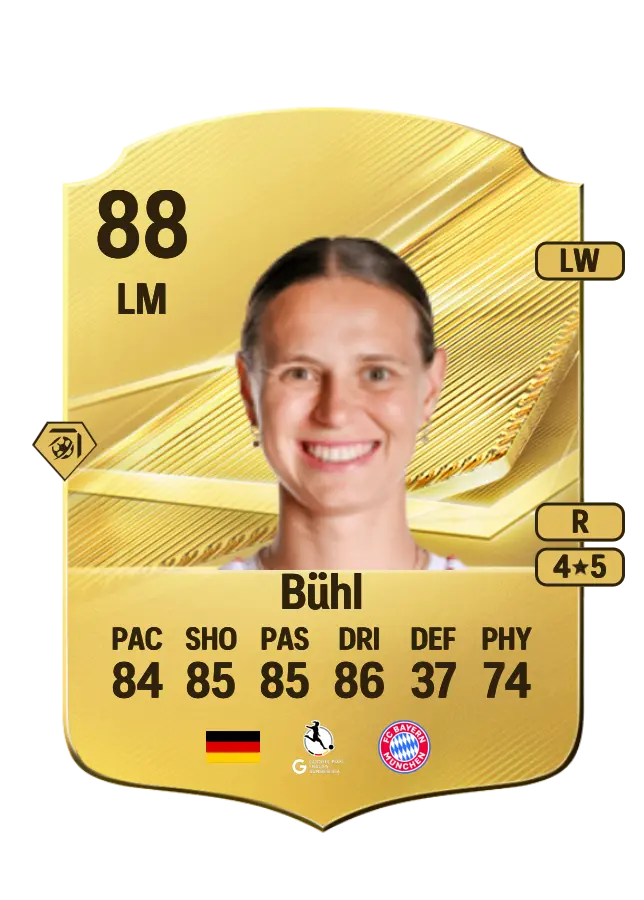 Klara Bühl card