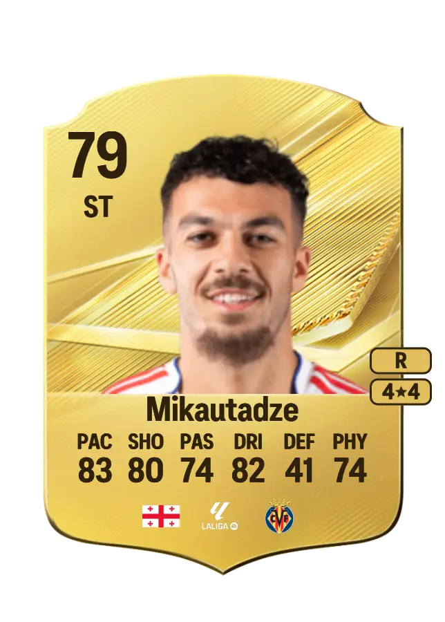 Georges Mikautadze card