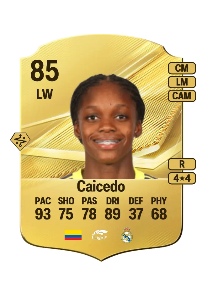 Linda Caicedo card