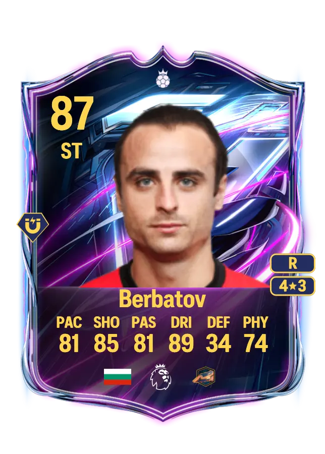 Dimitar Berbatov card