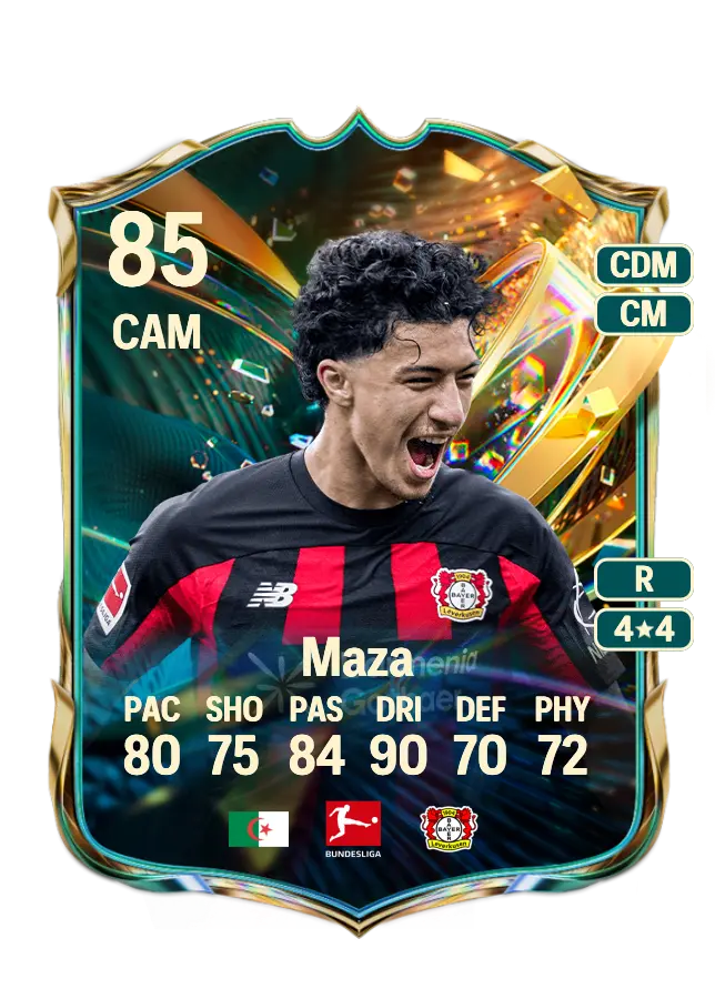 Ibrahim Maza card