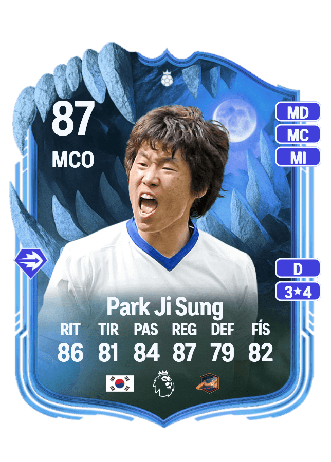 Park Ji Sung card